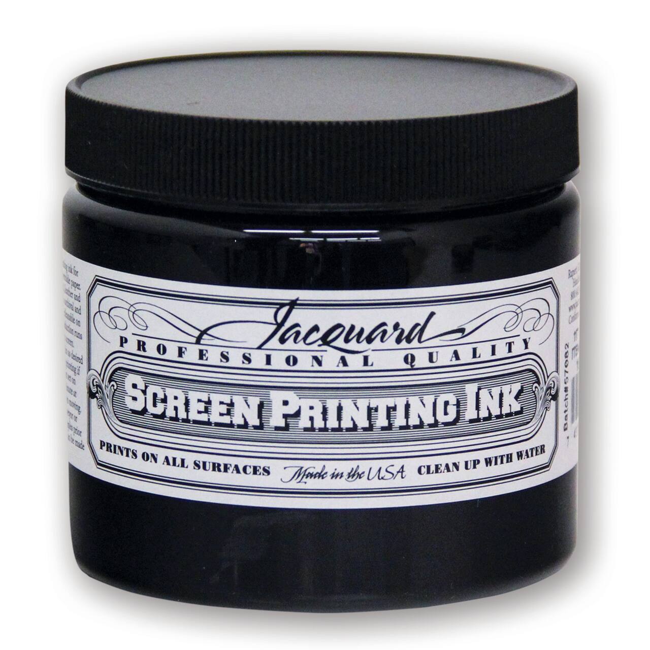 Jacquard Professional Screen Printing Ink, 16oz.